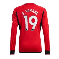 Manchester United Raphael Varane #19 Hjemmedrakt 2023-24 Langermet